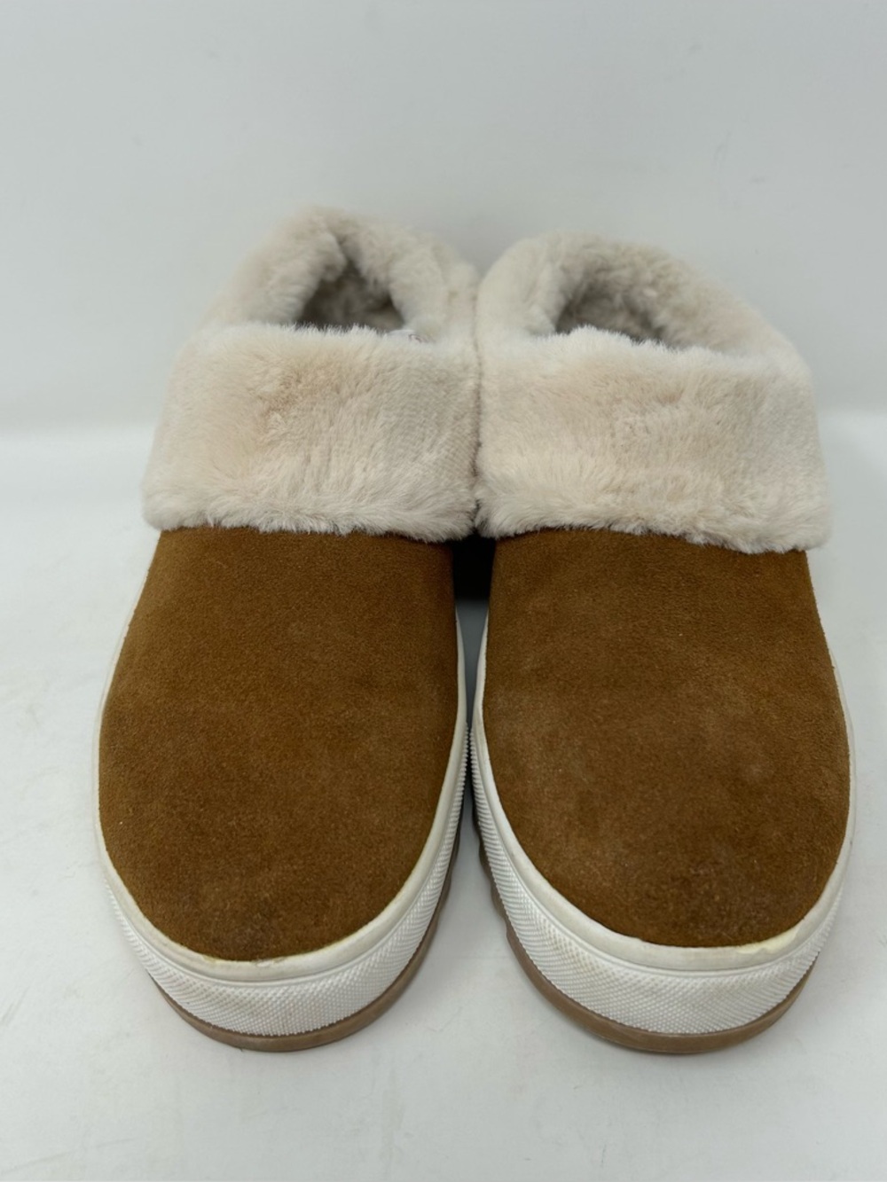 Blondo Suri Waterproof Comfort Slip-On Faux Fur Mules.